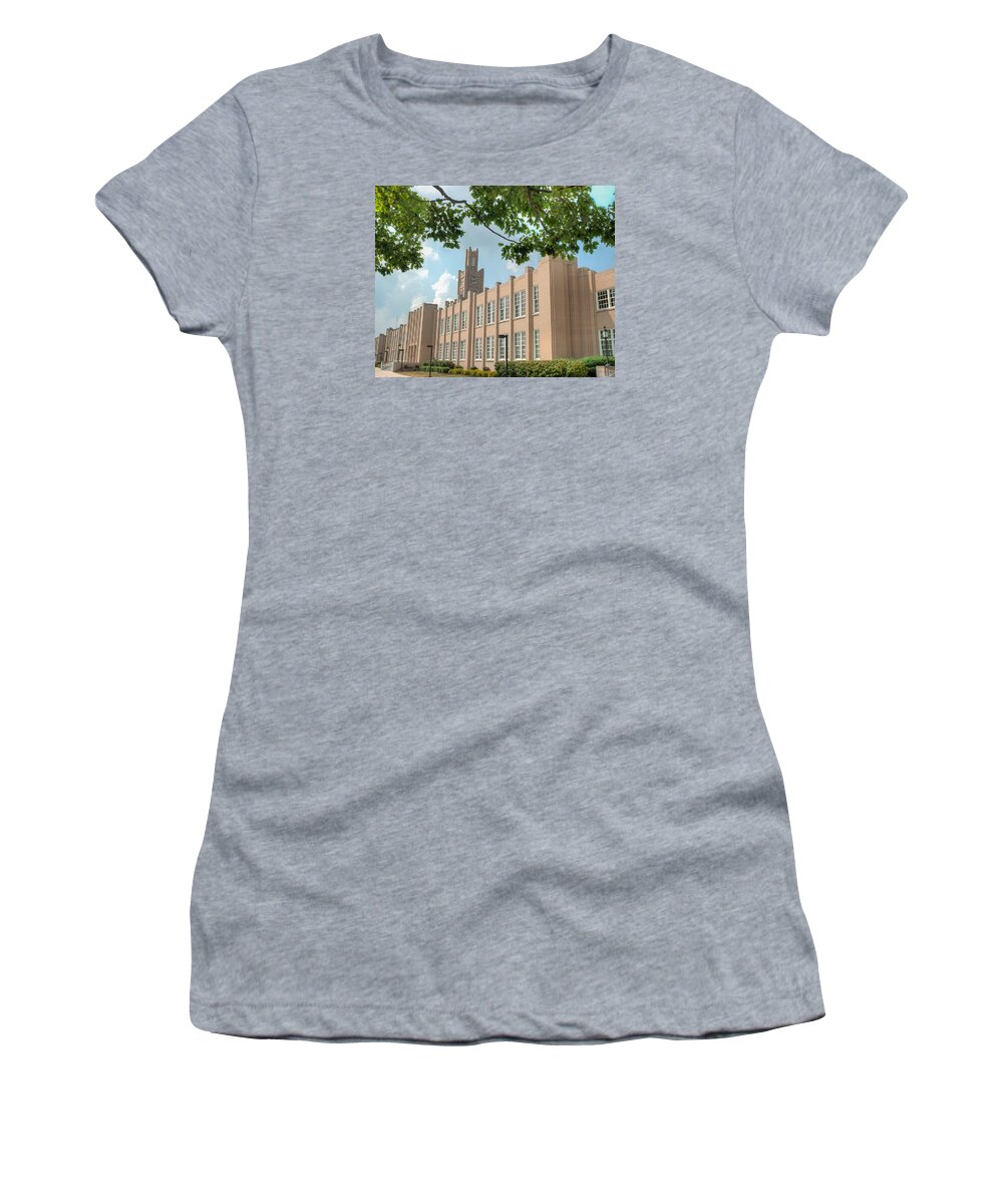 Campus Women's T-Shirt featuring the photograph The School on the Hill #1 by Mark Dodd