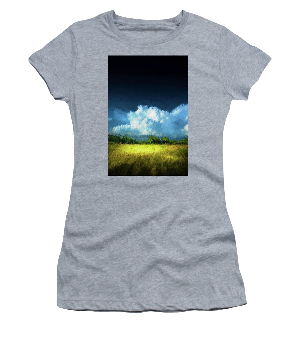 Apollo Beach Women's T-Shirt featuring the photograph The Storm #1 by Marvin Spates