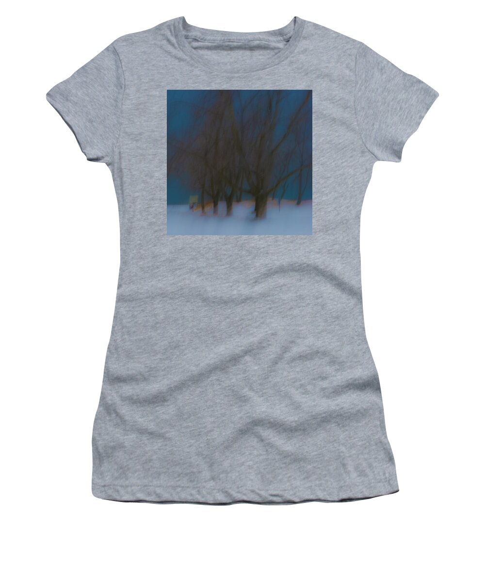 Camera Motion Women's T-Shirt featuring the photograph Tree Dreams #1 by Stewart Helberg