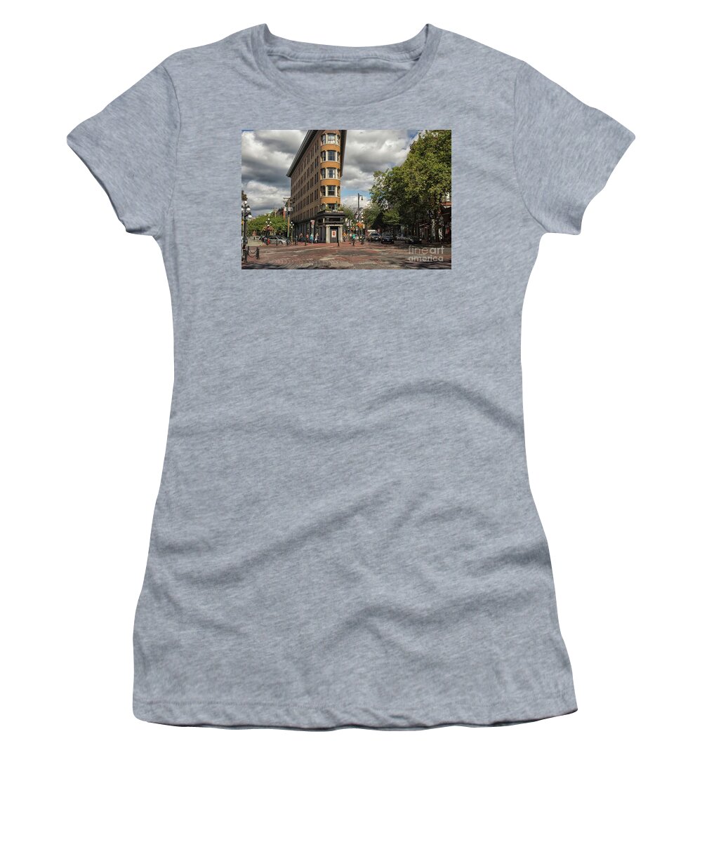 Apartment Women's T-Shirt featuring the photograph Vancouver city life by Patricia Hofmeester