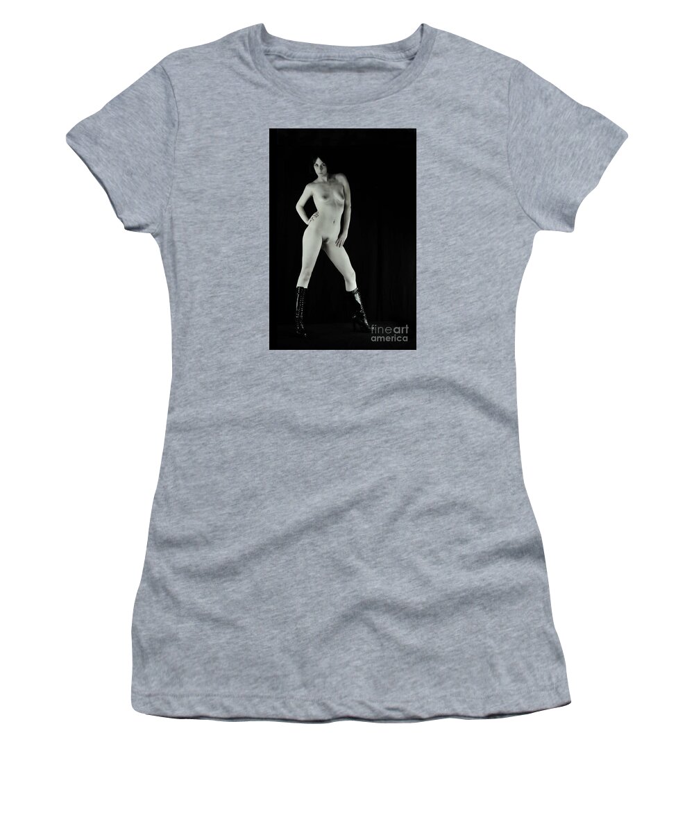 Artistic Women's T-Shirt featuring the photograph Waiting for you #1 by Robert WK Clark