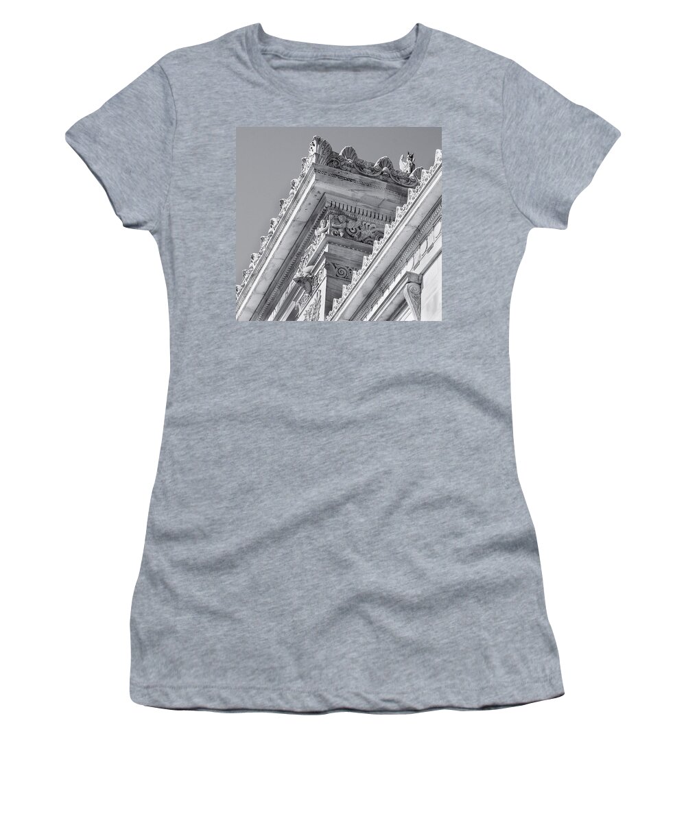 Architecture Women's T-Shirt featuring the photograph Washington DC Architecture #1 by Debbie Karnes