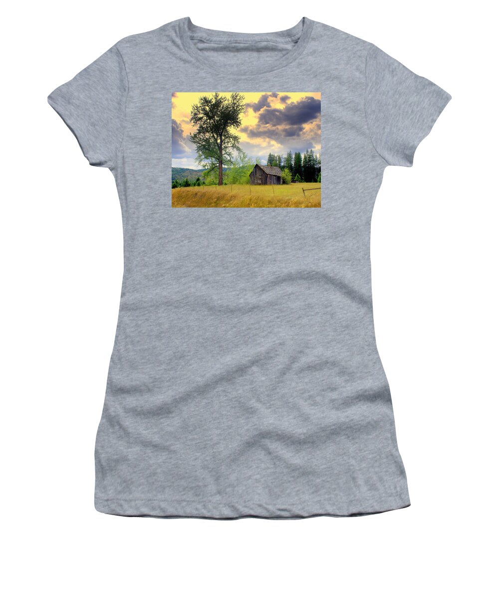 Washington Women's T-Shirt featuring the photograph Washington Homestead #1 by Marty Koch