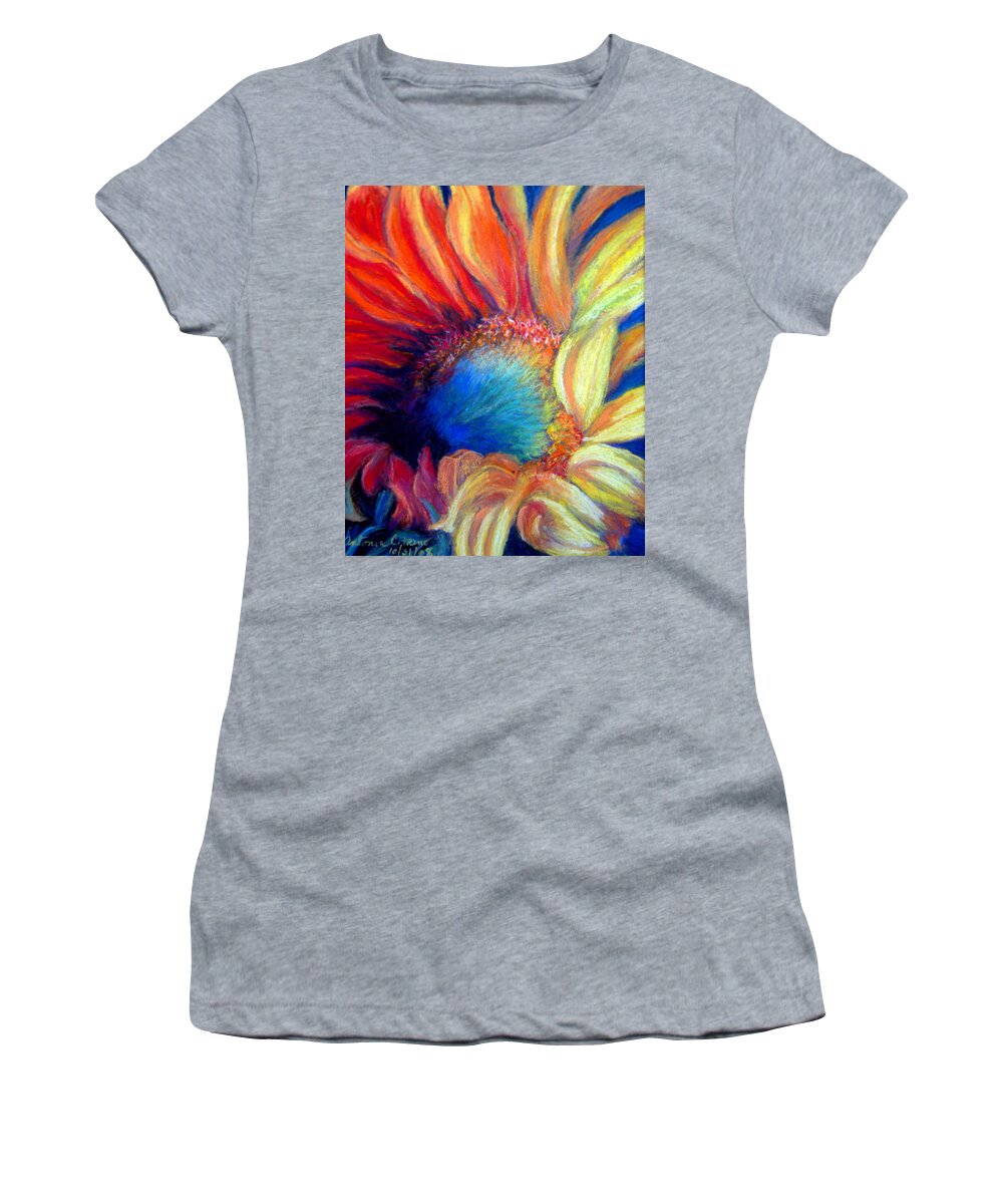  Women's T-Shirt featuring the photograph Your Passion Becomes My Passion #1 by Antonia Citrino