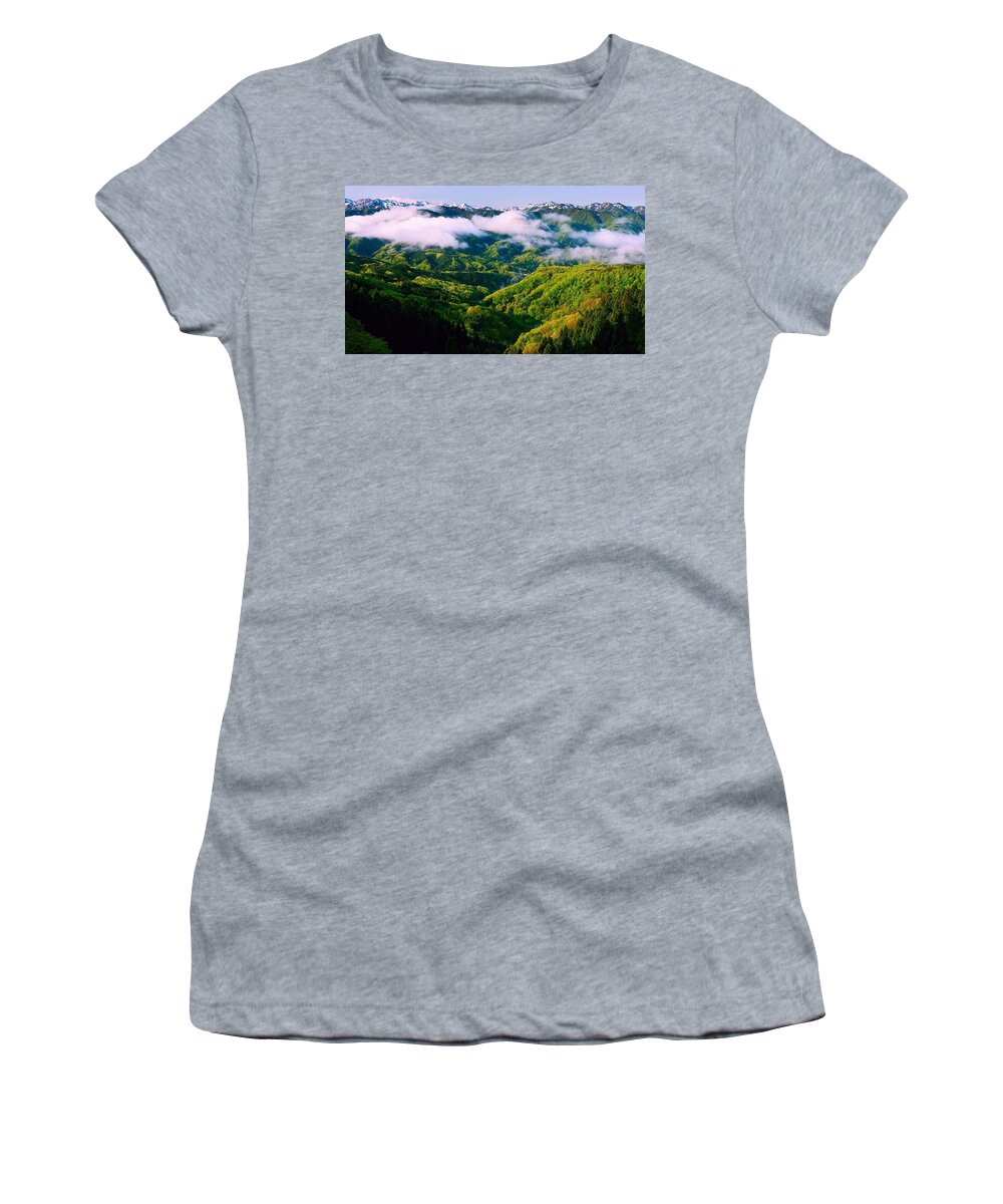 Mountain Women's T-Shirt featuring the photograph Mountain #105 by Jackie Russo