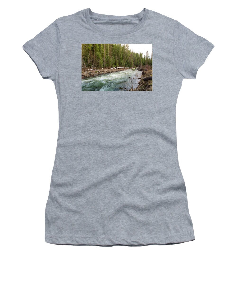 Hells Canyon Women's T-Shirt featuring the photograph 10893 Hells Canyon National Park by Pamela Williams