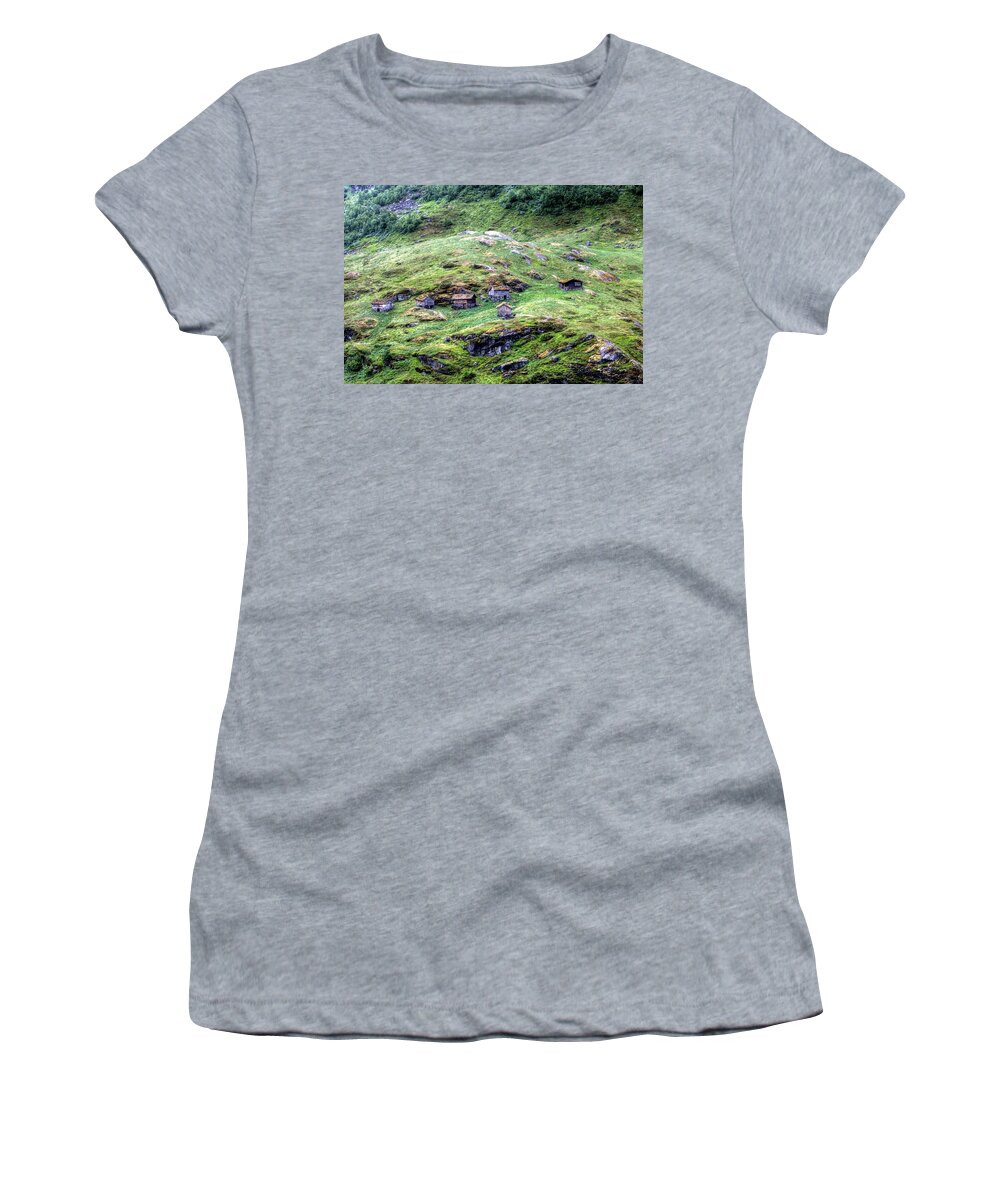 Norway Women's T-Shirt featuring the photograph Norway #118 by Paul James Bannerman