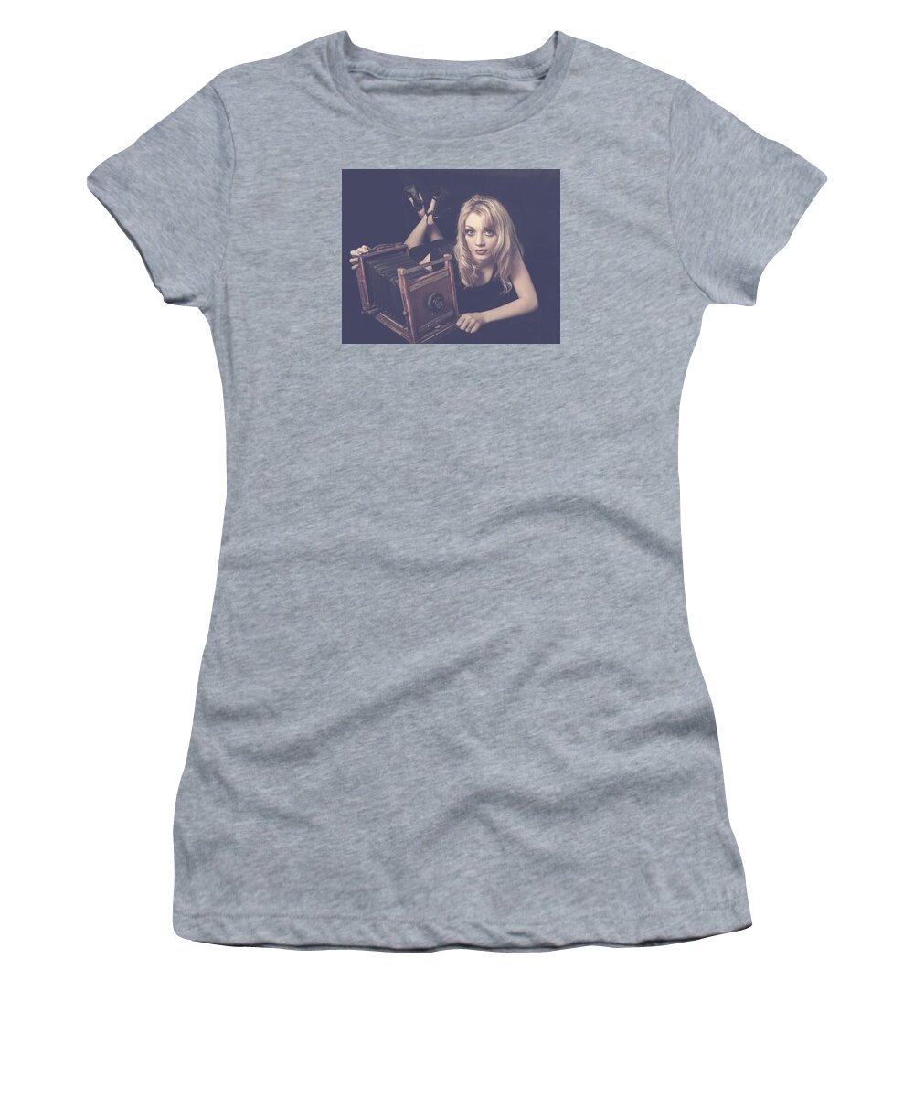 Teresa Blanton Women's T-Shirt featuring the photograph 1435-2 by Teresa Blanton