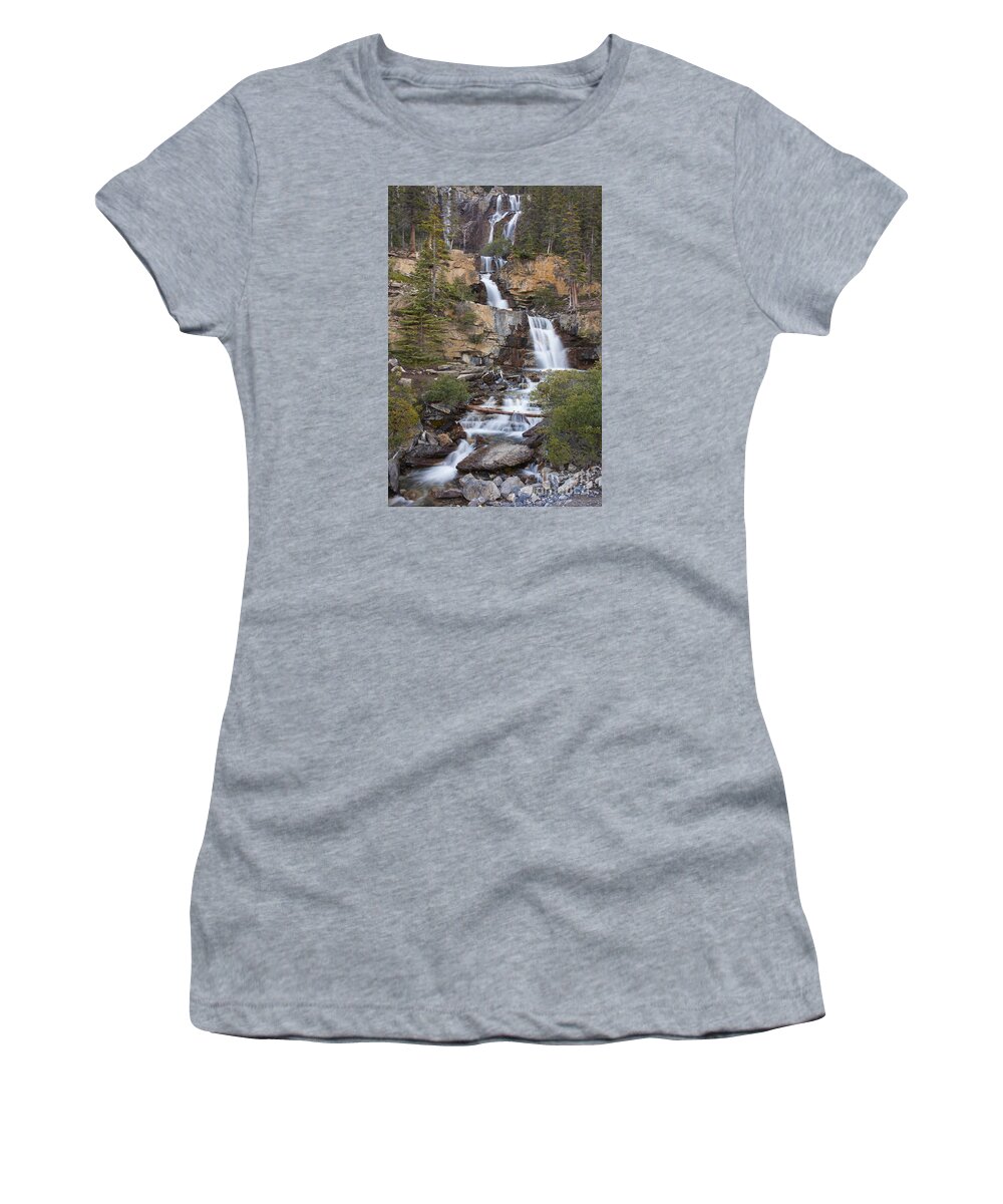 Tangle Creek Falls Women's T-Shirt featuring the photograph 151124p042 by Arterra Picture Library