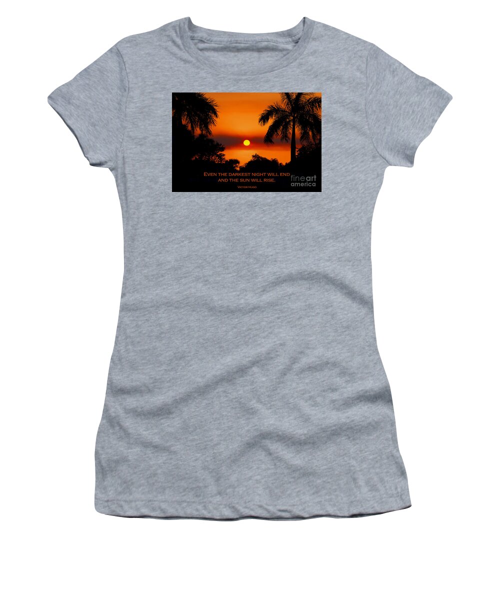 Victor Hugo Women's T-Shirt featuring the photograph 16- Victor Hugo by Joseph Keane