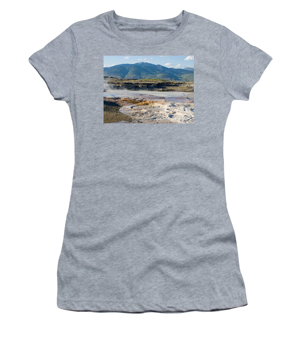 Yellowstone National Park Women's T-Shirt featuring the photograph Yellowstone #18 by Tara Lynn