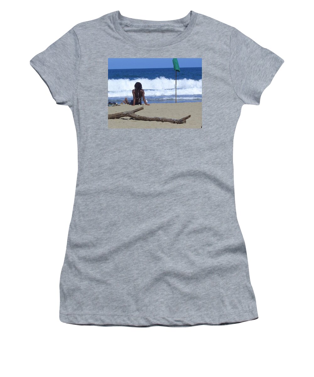 People Women's T-Shirt featuring the photograph People #19 by Mariel Mcmeeking