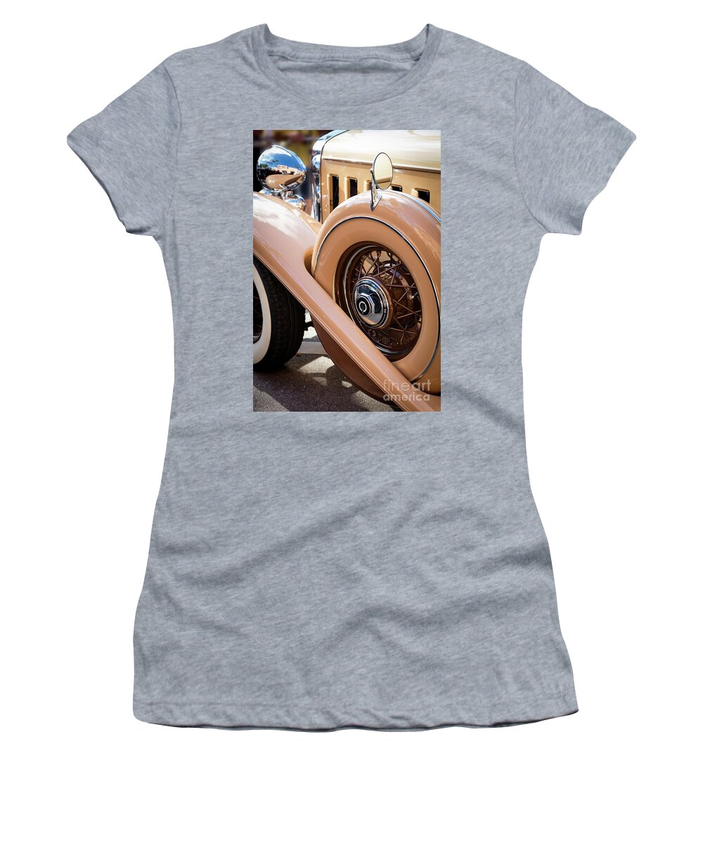Classic Women's T-Shirt featuring the photograph 1932 Cadillac II by Brian Jannsen