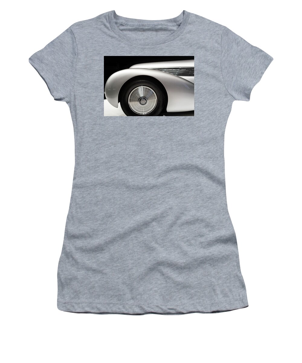 2016 Women's T-Shirt featuring the photograph 1938 Hispano-Suiza H6B Xenia by Wade Brooks