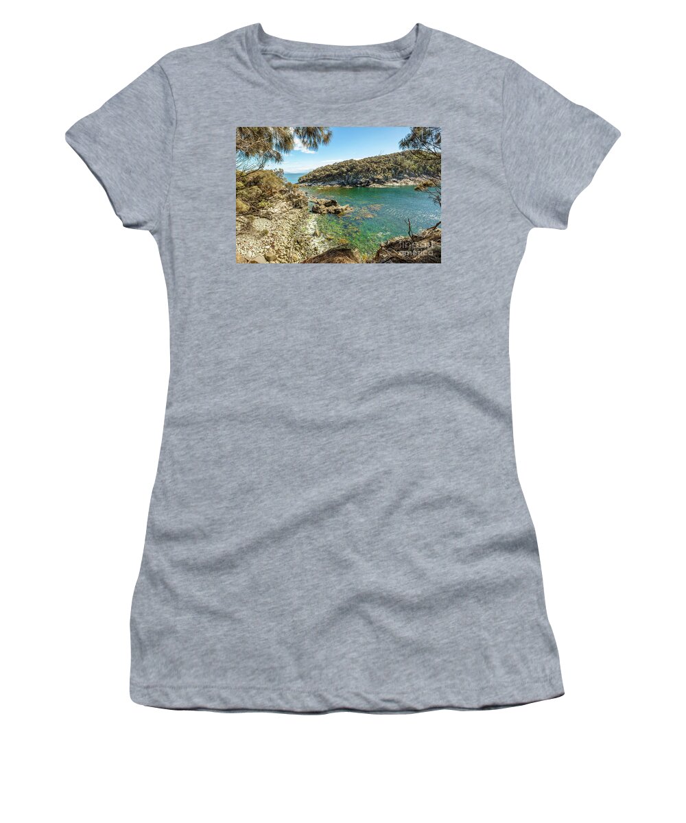 Australian Women's T-Shirt featuring the photograph Bruny Island Tasmania #2 by Benny Marty