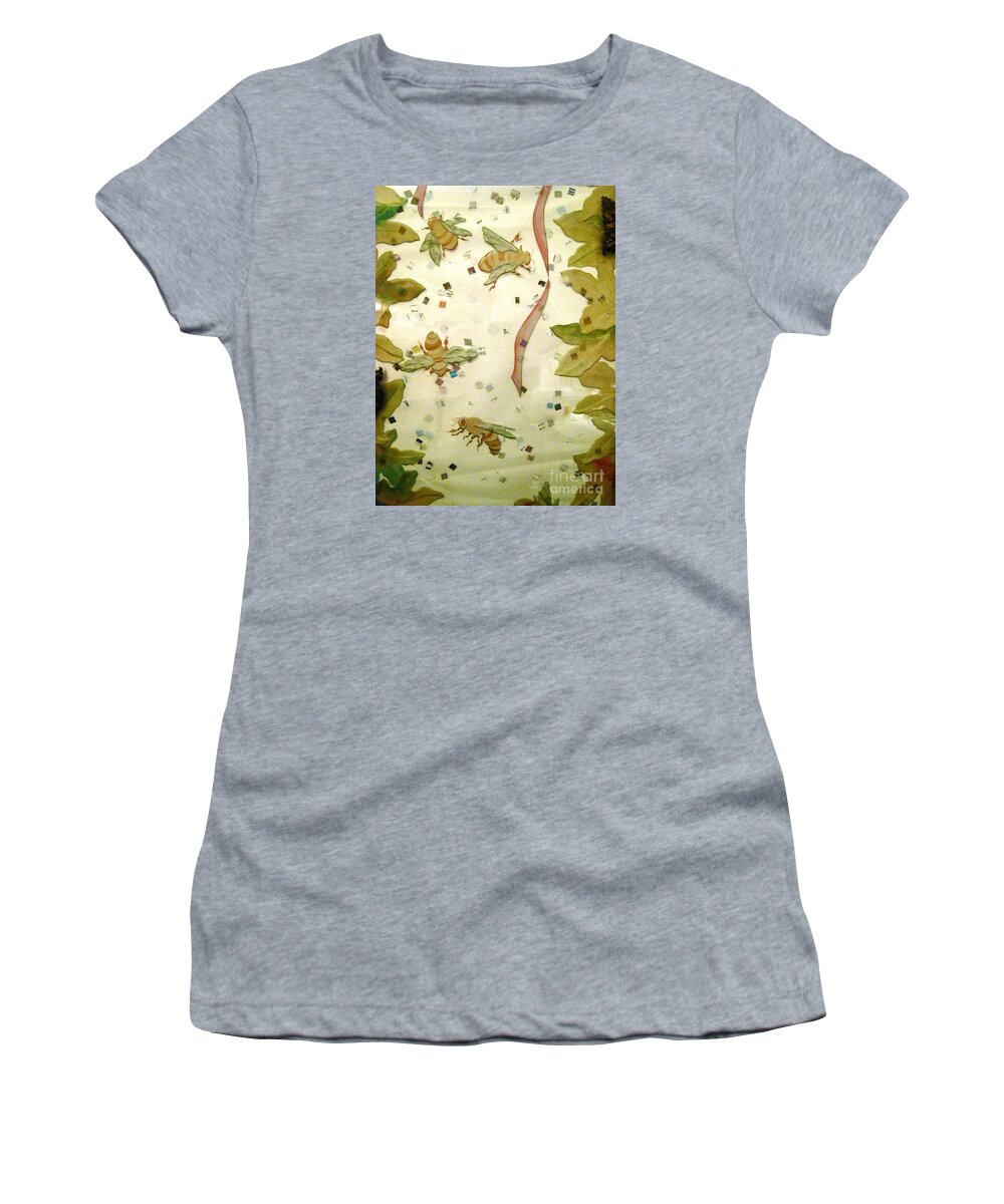 Insects Women's T-Shirt featuring the photograph Forgetting by Alone Larsen