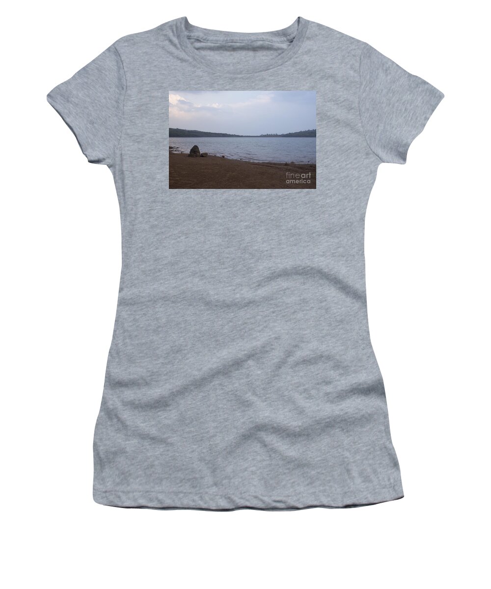 Kaas Women's T-Shirt featuring the photograph Kaas Lake #2 by Kiran Joshi