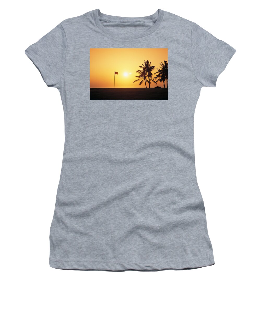 Afternoon Women's T-Shirt featuring the photograph Mauna Kea Beach Resort #2 by Carl Shaneff - Printscapes