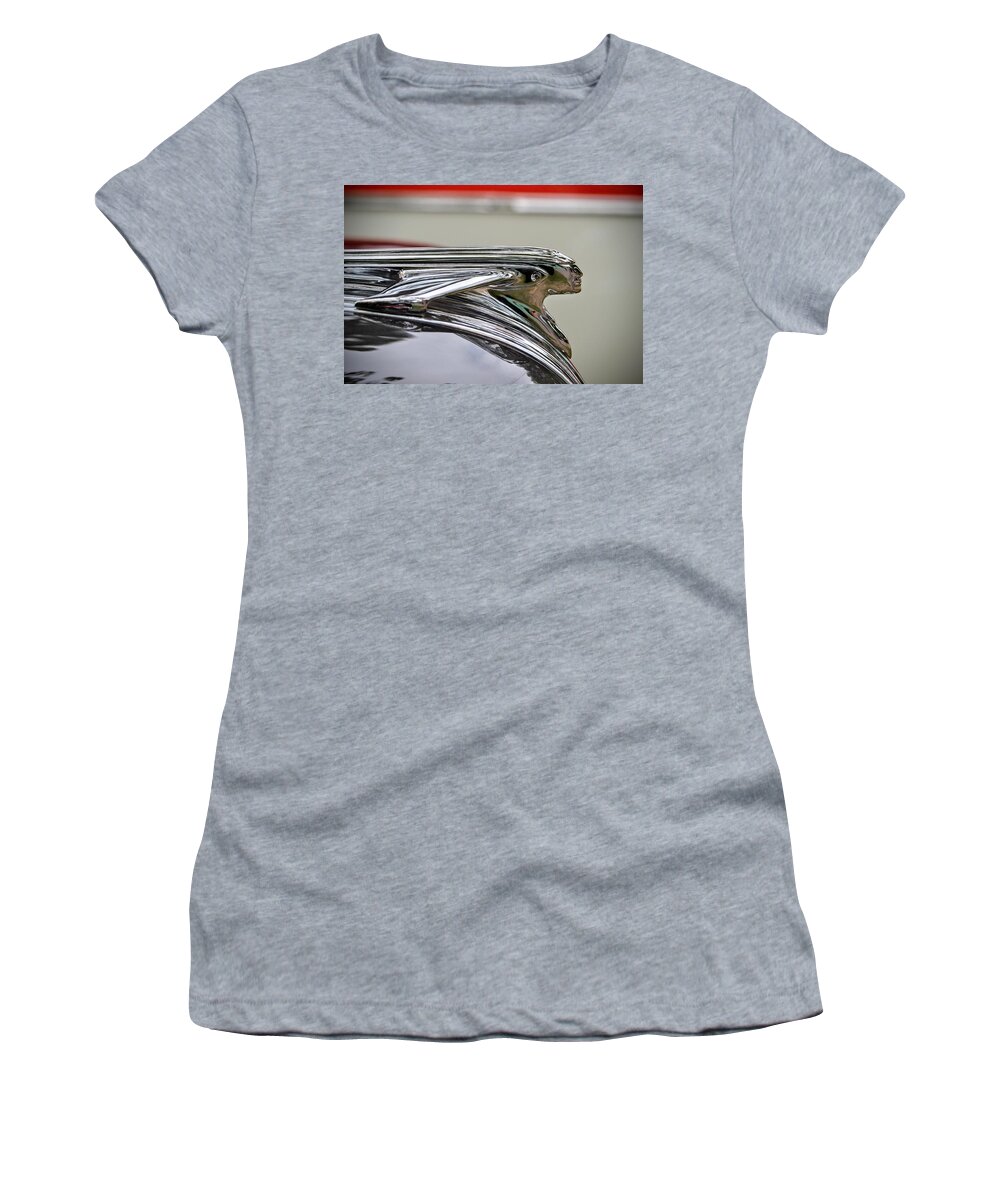 Chrome Women's T-Shirt featuring the photograph Pontiac Chief #2 by Dean Ferreira