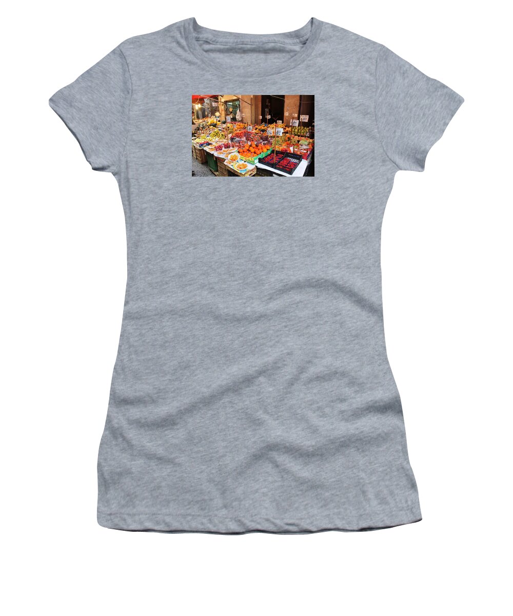 Sicily Women's T-Shirt featuring the photograph Sicily #230 by Donn Ingemie