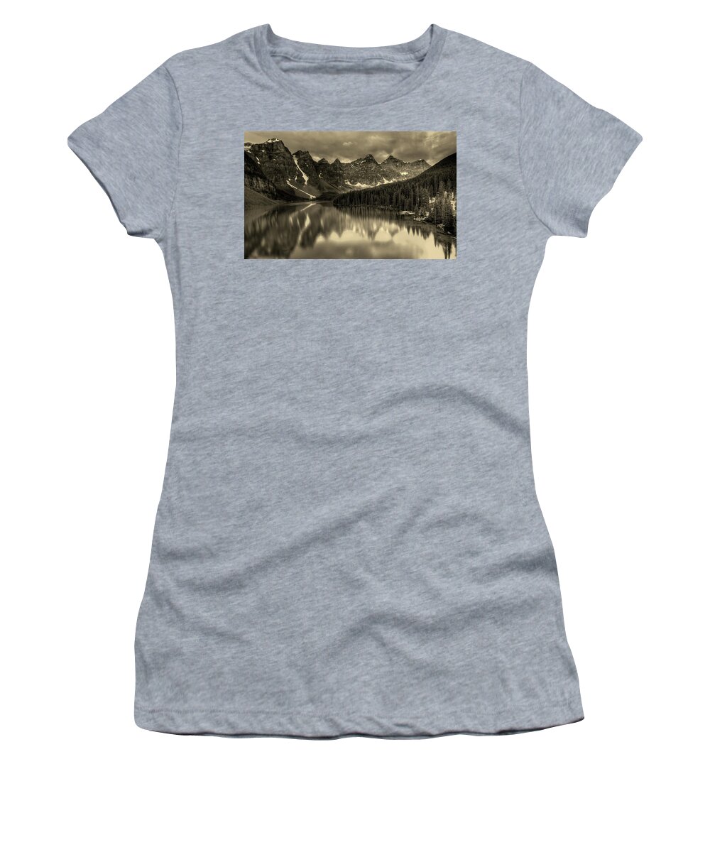 Lake Louise Women's T-Shirt featuring the photograph Lake Louise - Alberta, Canada #3 by Mountain Dreams