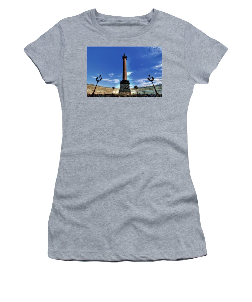 St. Petersburg Russia Women's T-Shirt featuring the photograph St. Petersburg Russia #5 by Paul James Bannerman