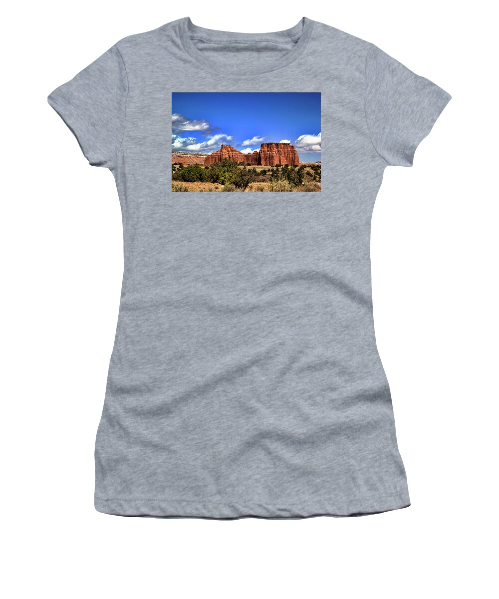 Capitol Reef National Park Women's T-Shirt featuring the photograph Capitol Reef National Park by Mark Smith