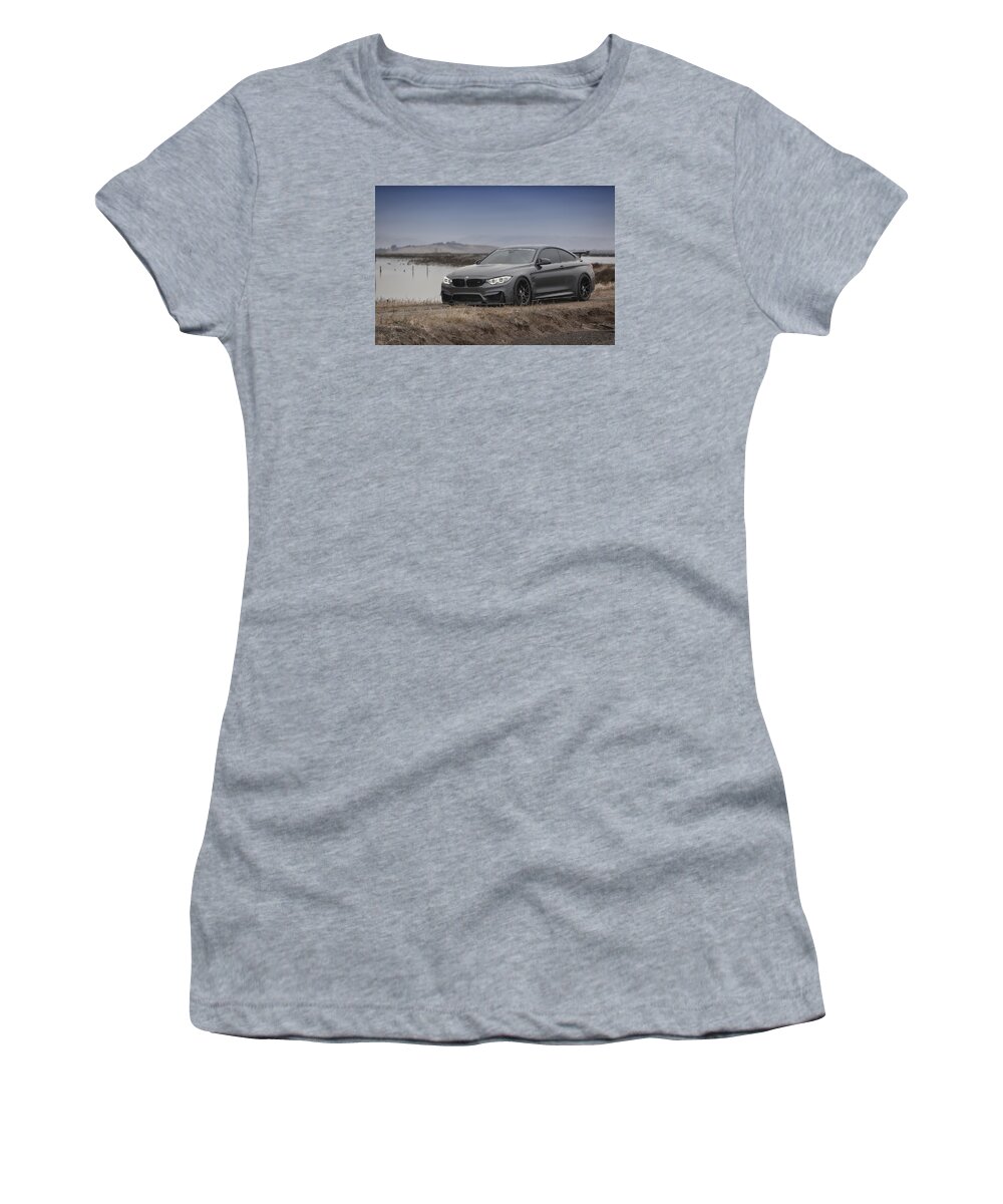 Bmw Women's T-Shirt featuring the photograph Bmw M4 #6 by ItzKirb Photography