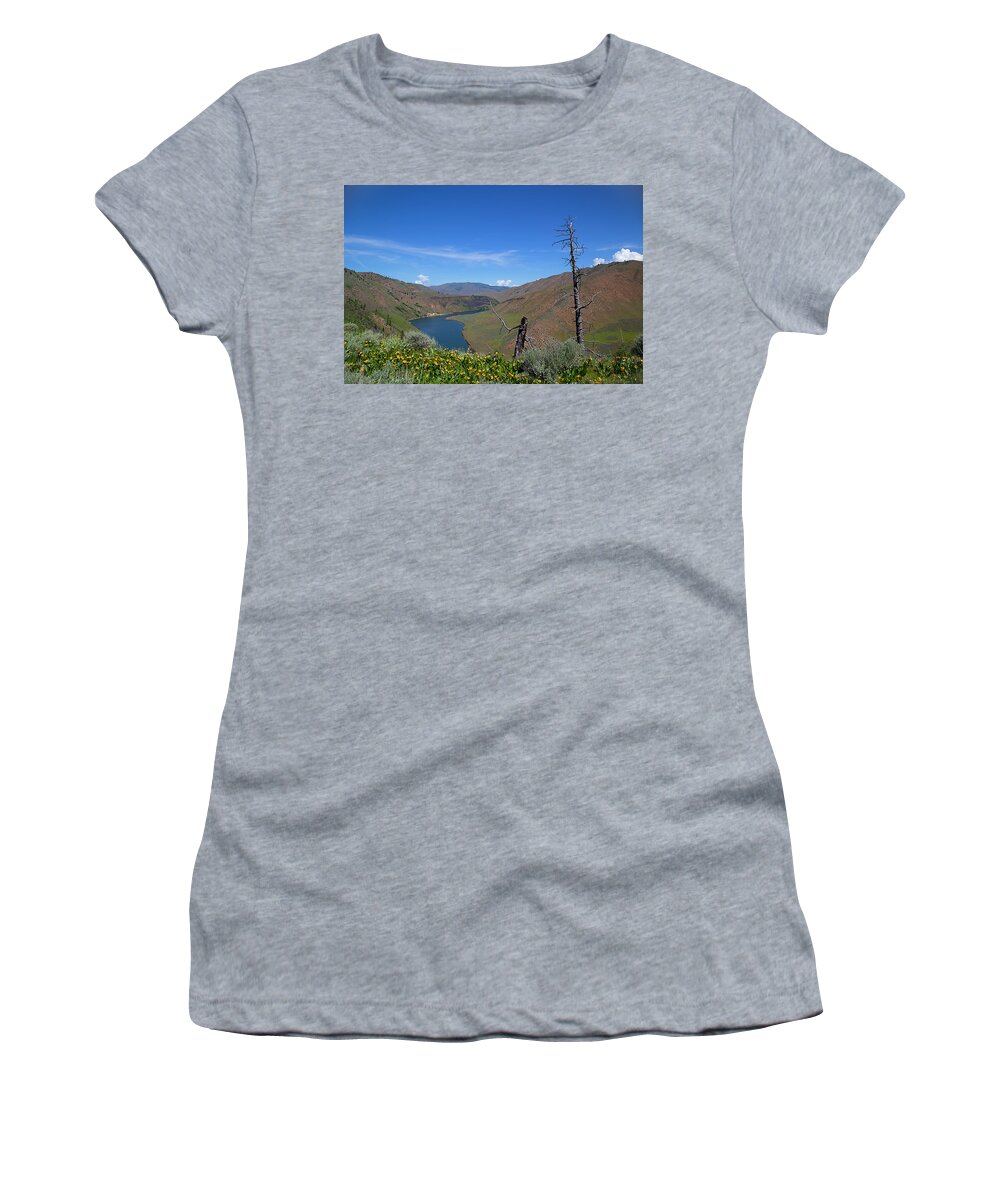 Idaho Women's T-Shirt featuring the photograph Idaho Landscape #6 by Dart Humeston