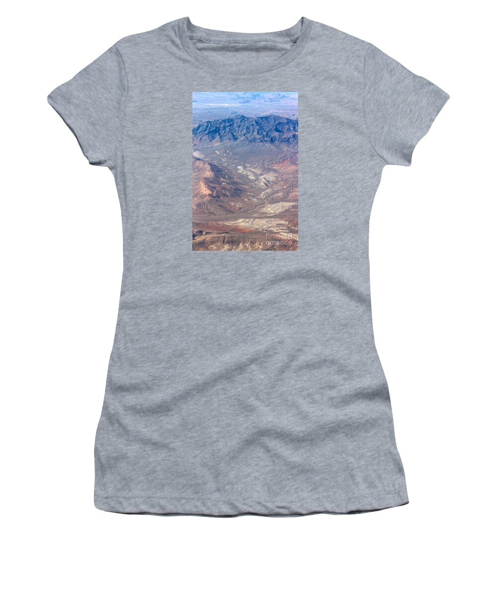 Mountains Women's T-Shirt featuring the photograph America's Beauty #69 by Deena Withycombe