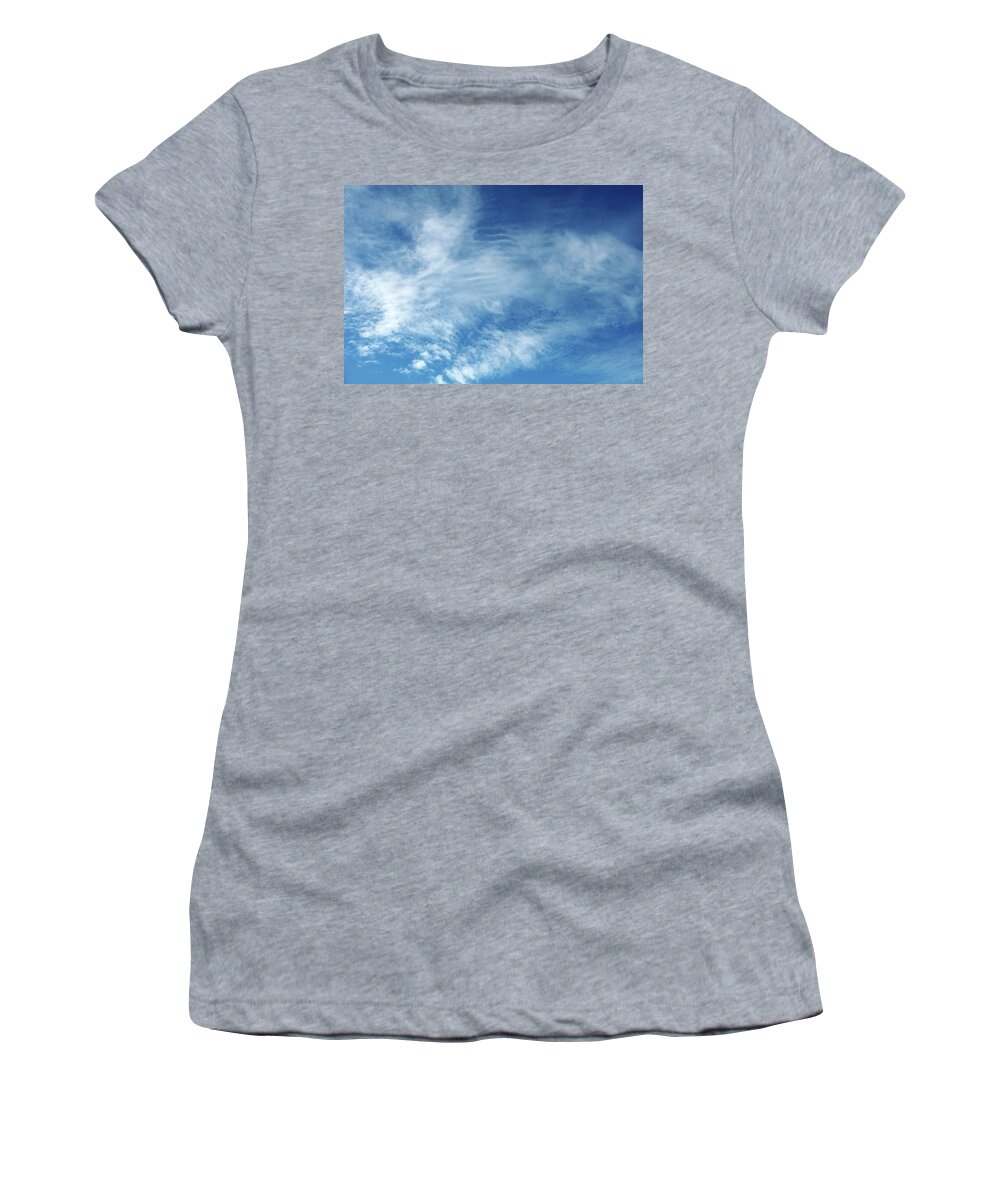 Cloud Women's T-Shirt featuring the photograph Clouds 2 by Les Cunliffe