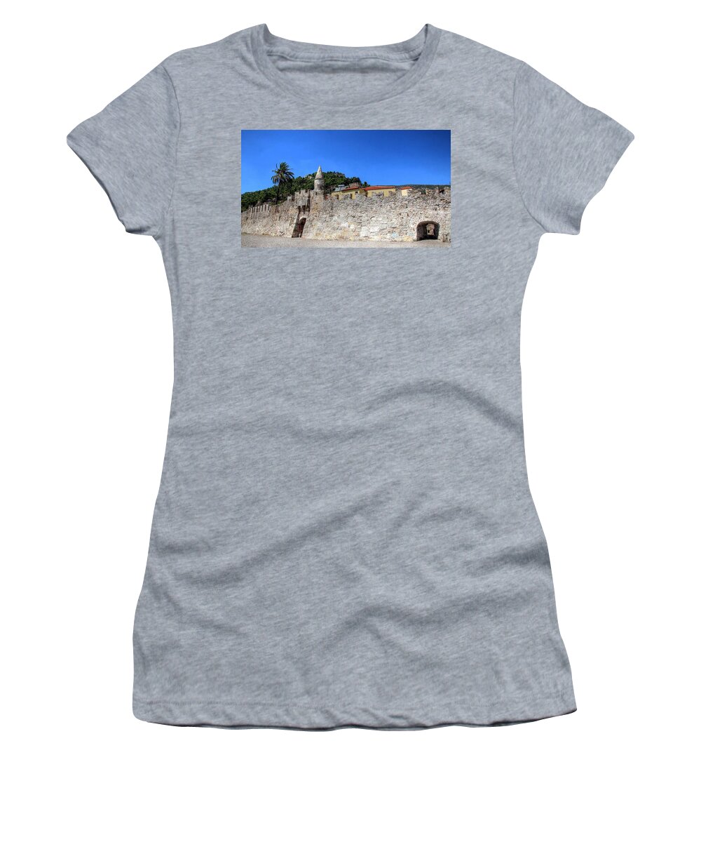 Nafpaktos Greece Women's T-Shirt featuring the photograph Nafpaktos Greece #8 by Paul James Bannerman