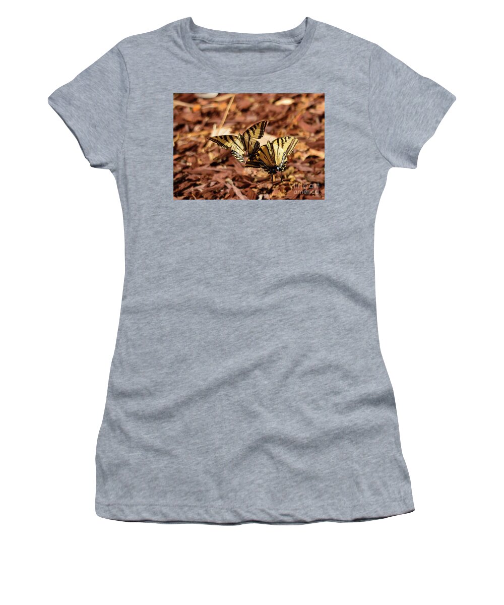 Butterfly Women's T-Shirt featuring the photograph Butterfly #88 by Marc Bittan