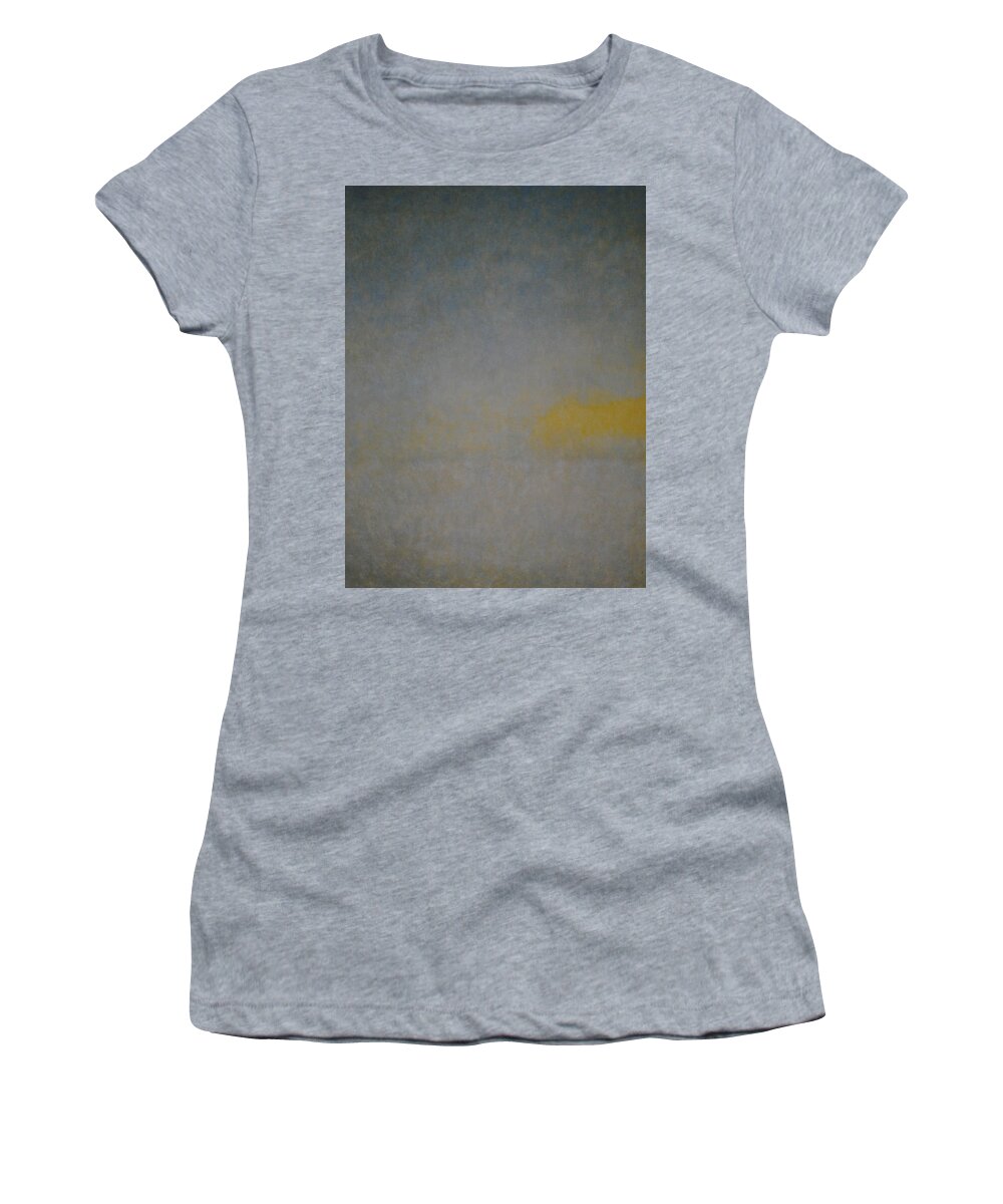 Contemporary Women's T-Shirt featuring the painting Calm Mind #9 by Kyung Hee Hogg