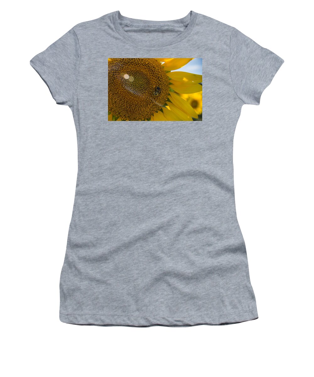 Insect Women's T-Shirt featuring the photograph A Bees Work by Kristopher Schoenleber