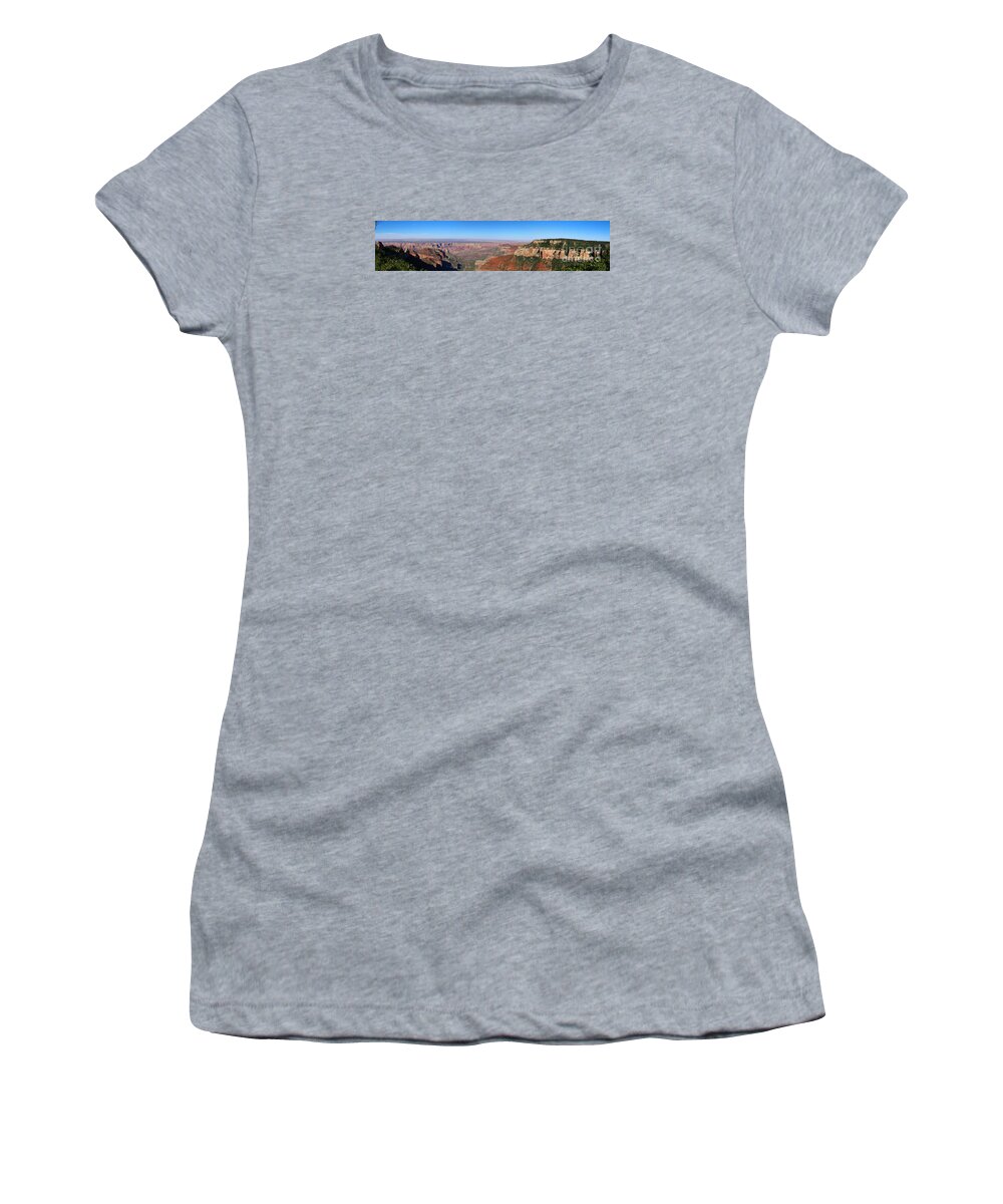 Cape Final Women's T-Shirt featuring the photograph A Gorgerous Grand Canyon View by Christiane Schulze Art And Photography