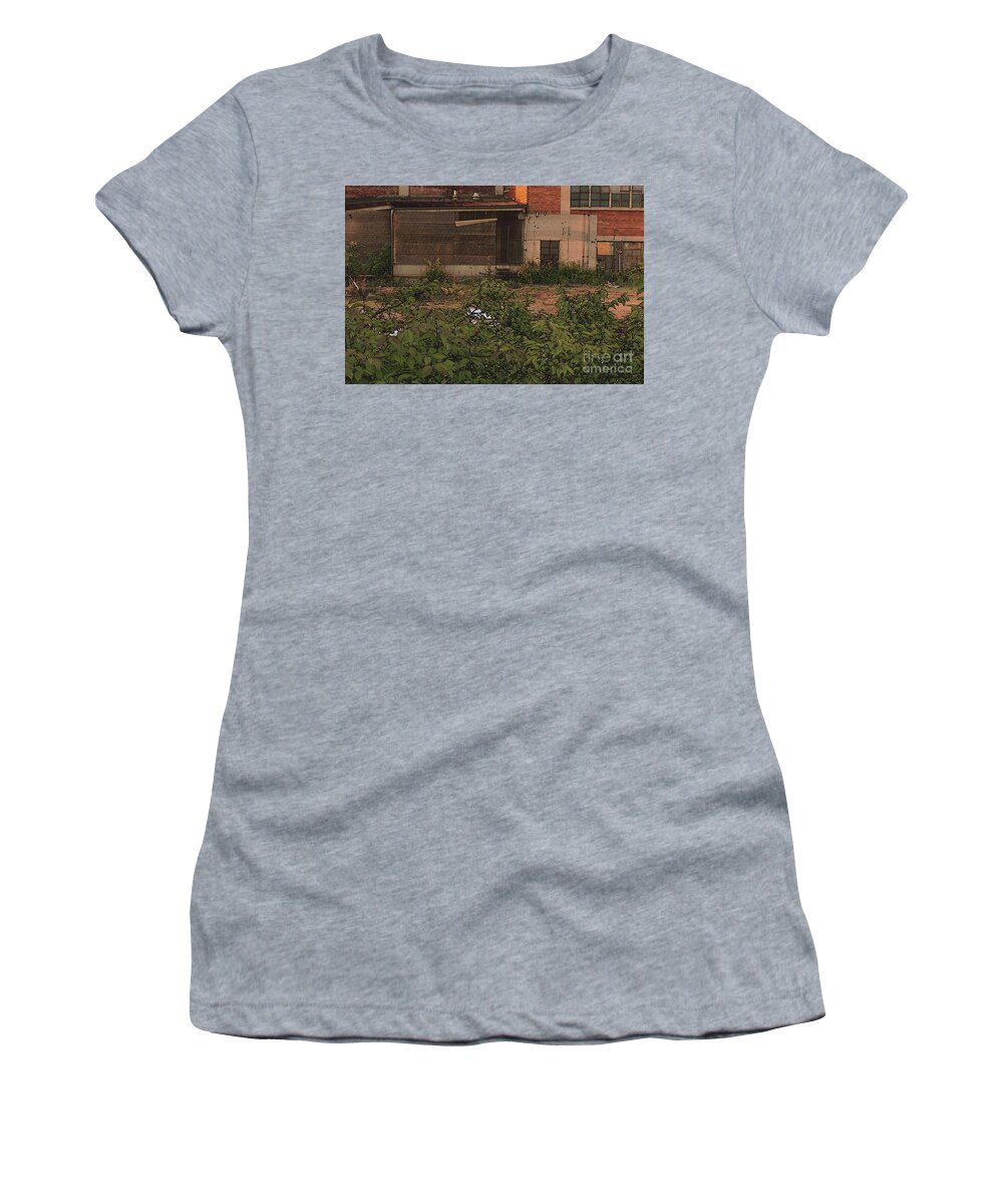 Abandoned Women's T-Shirt featuring the photograph Abandoned by Beverly Shelby