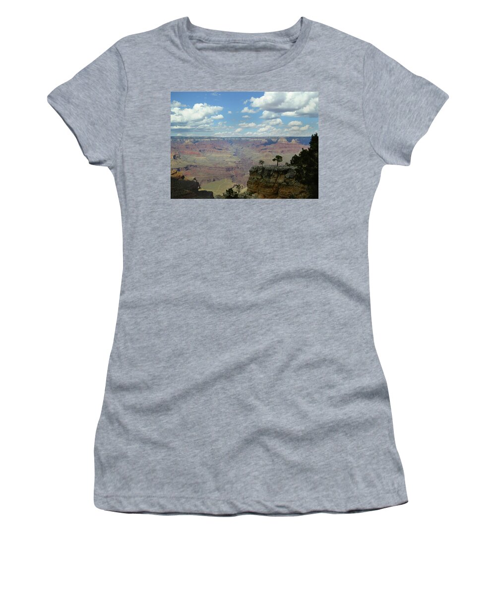 Beautiful Women's T-Shirt featuring the photograph Across the Canyon by Gordon Beck