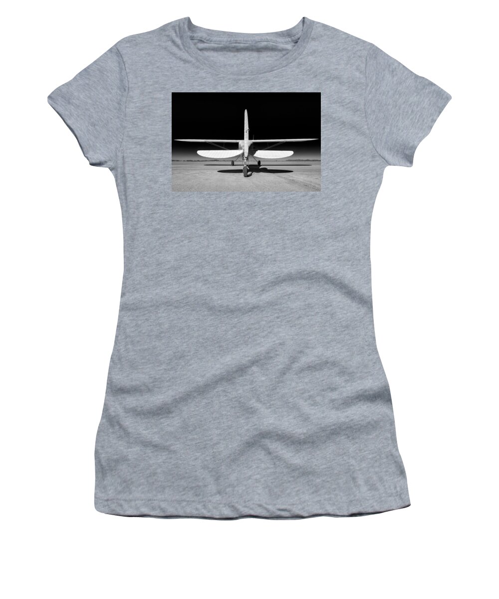 Cessna Women's T-Shirt featuring the photograph Adventure Is Out There by Jay Beckman