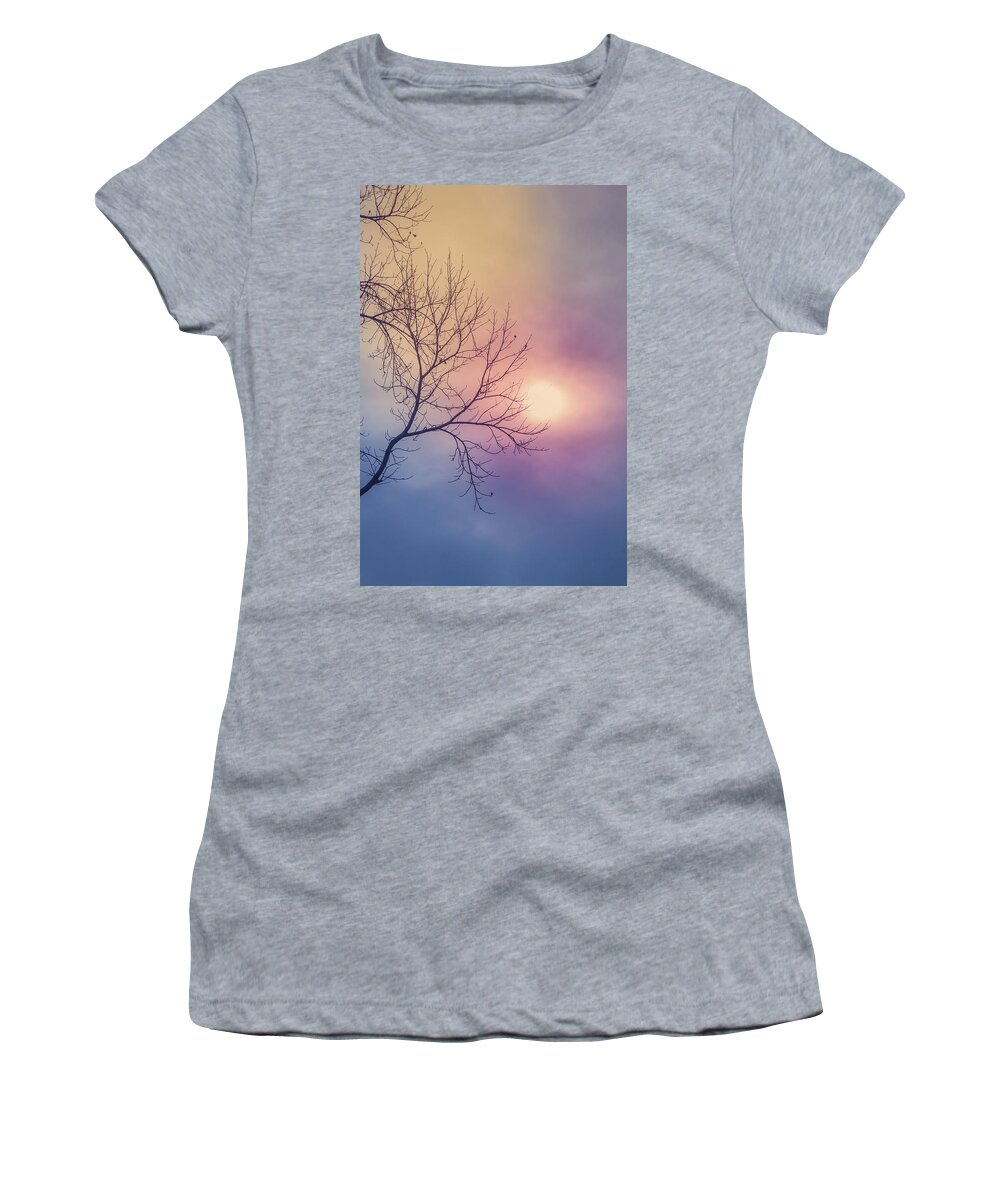 Consoling Women's T-Shirt featuring the digital art Almost Winter by Terry Davis