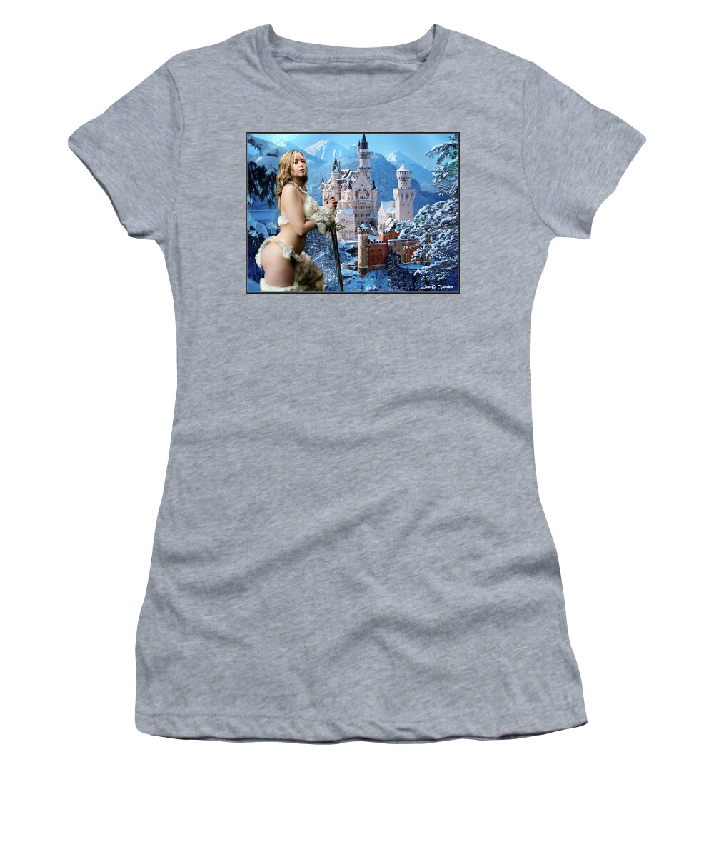 Amazon Women's T-Shirt featuring the photograph Amazon Siege by Jon Volden