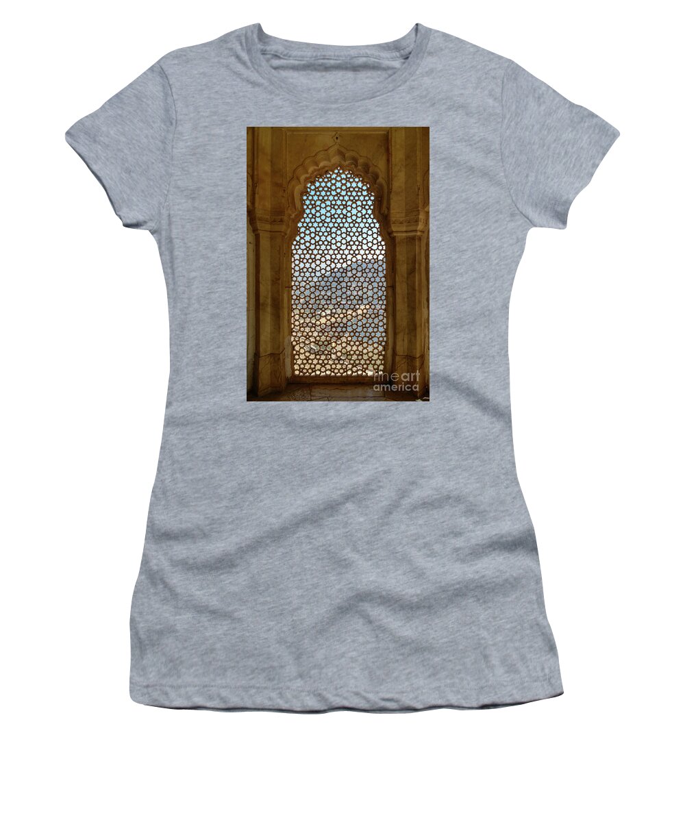 India Women's T-Shirt featuring the photograph Amer Fort 10 by Werner Padarin