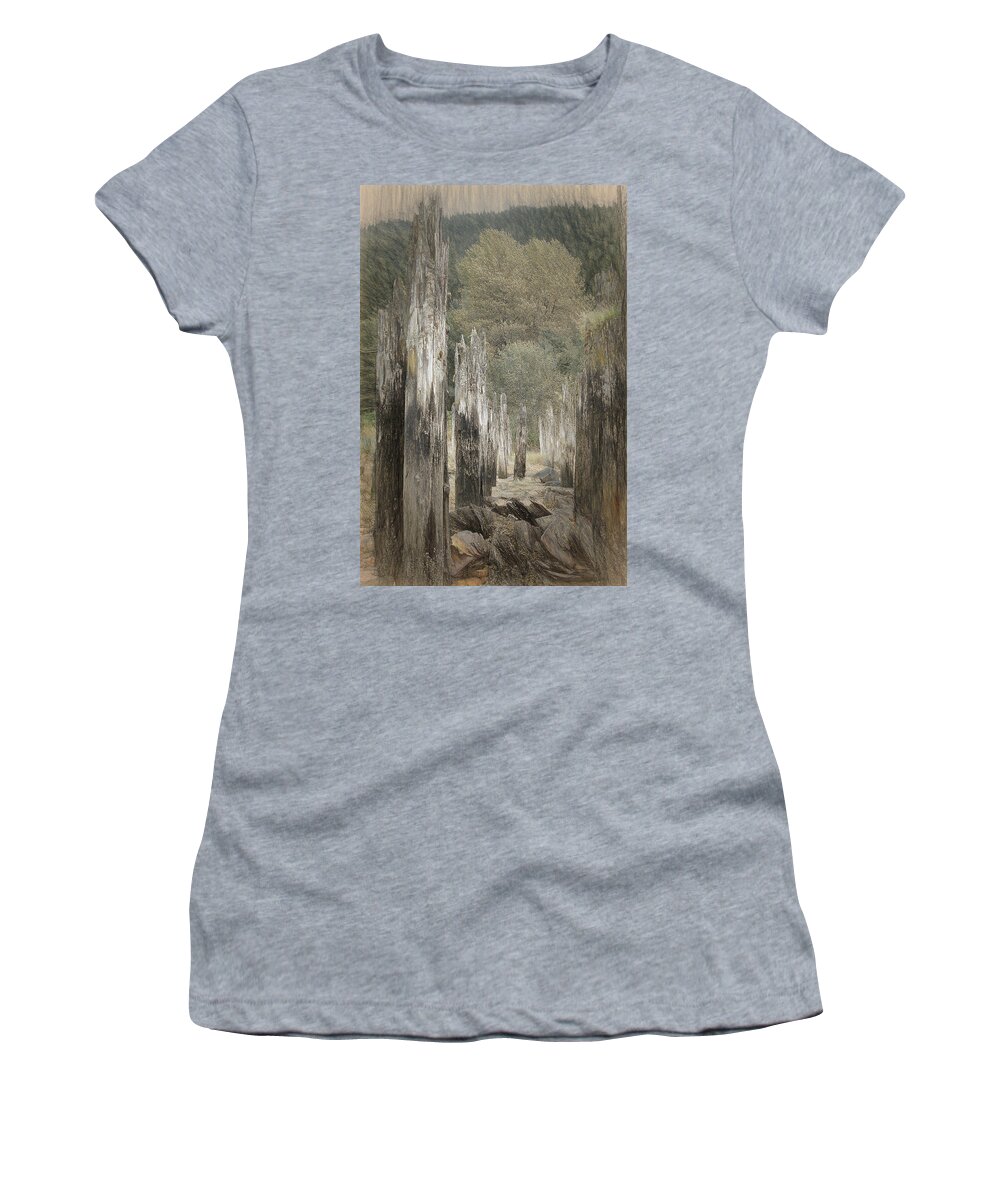 History Women's T-Shirt featuring the photograph An Other Time by Susan Stephenson