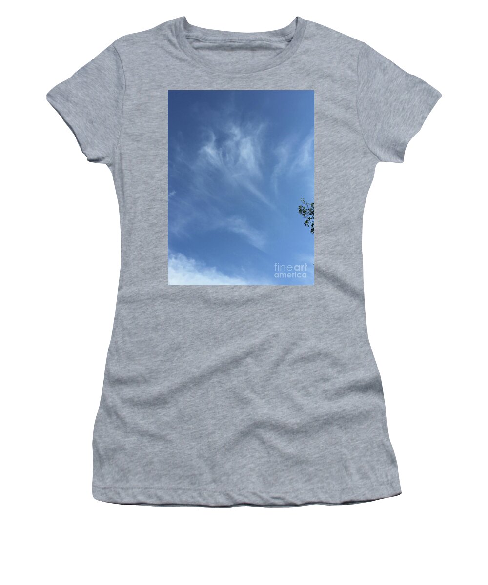 Angels Women's T-Shirt featuring the photograph Angels Appear Over The Old Farm by Matthew Seufer