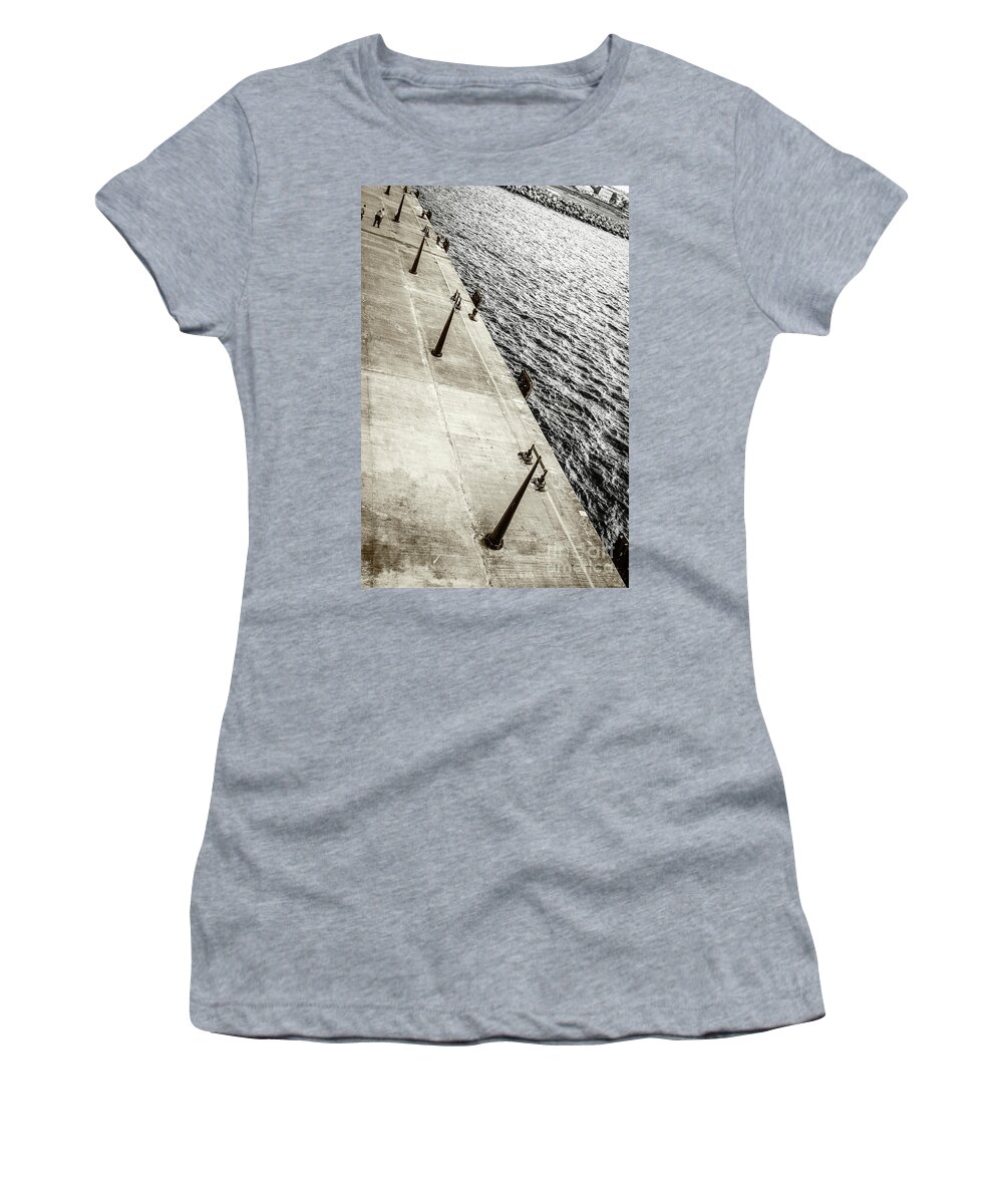 Angle Women's T-Shirt featuring the photograph Angle by Kathy Strauss