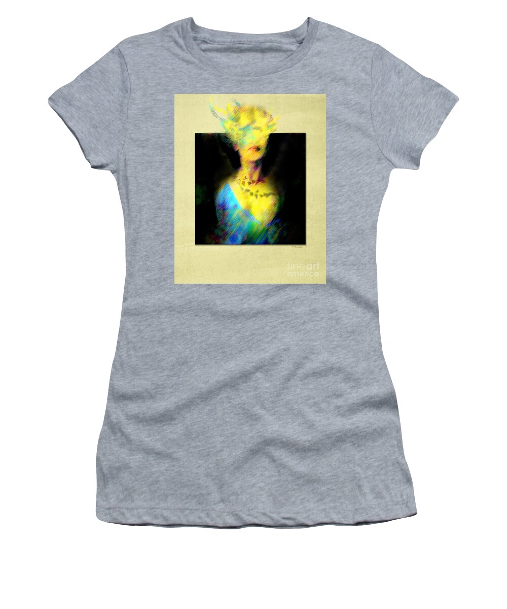 Nag004224 Women's T-Shirt featuring the photograph Anonymity by Edmund Nagele FRPS
