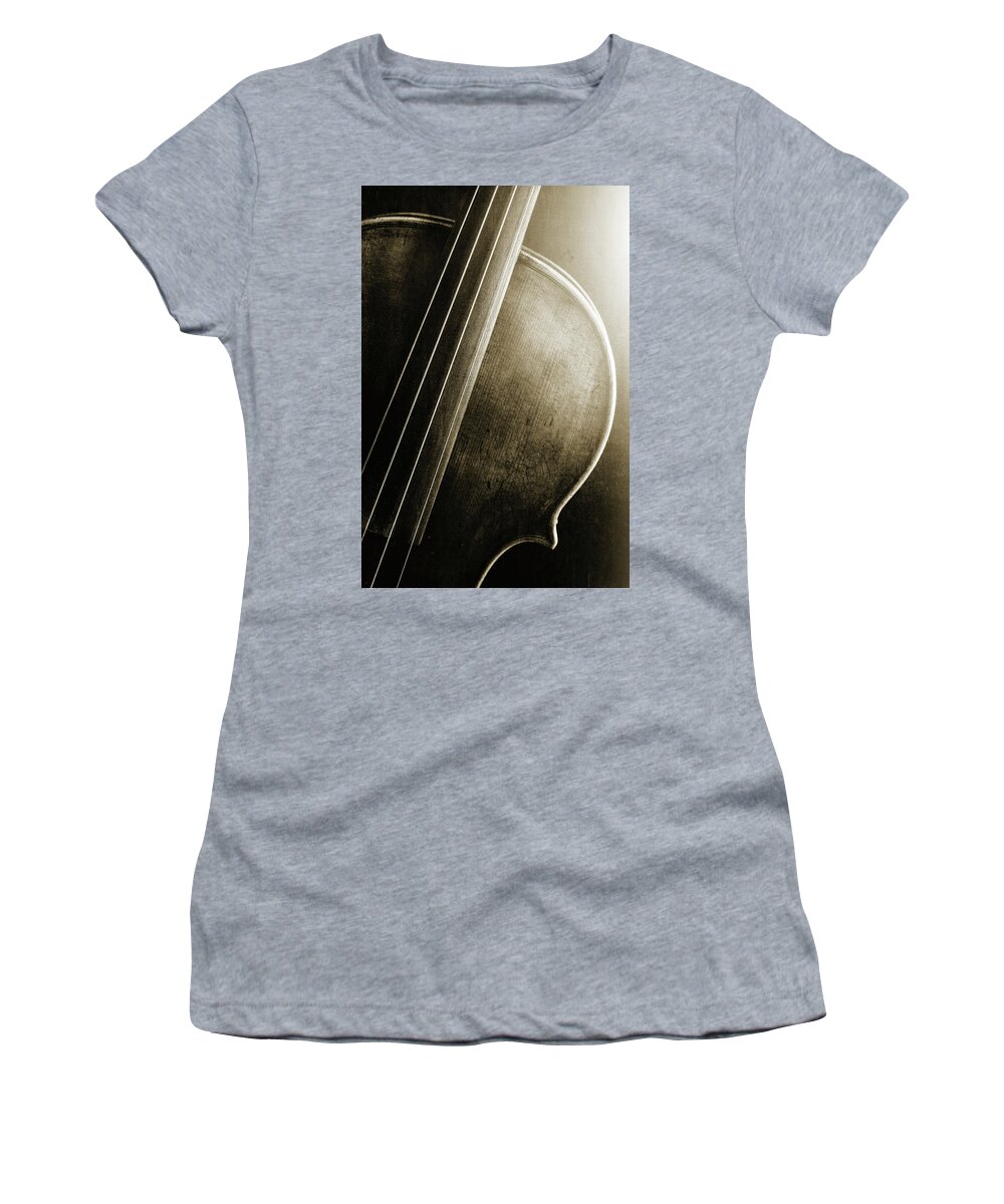 Violin Women's T-Shirt featuring the photograph Antique Violin 1732.44 by M K Miller
