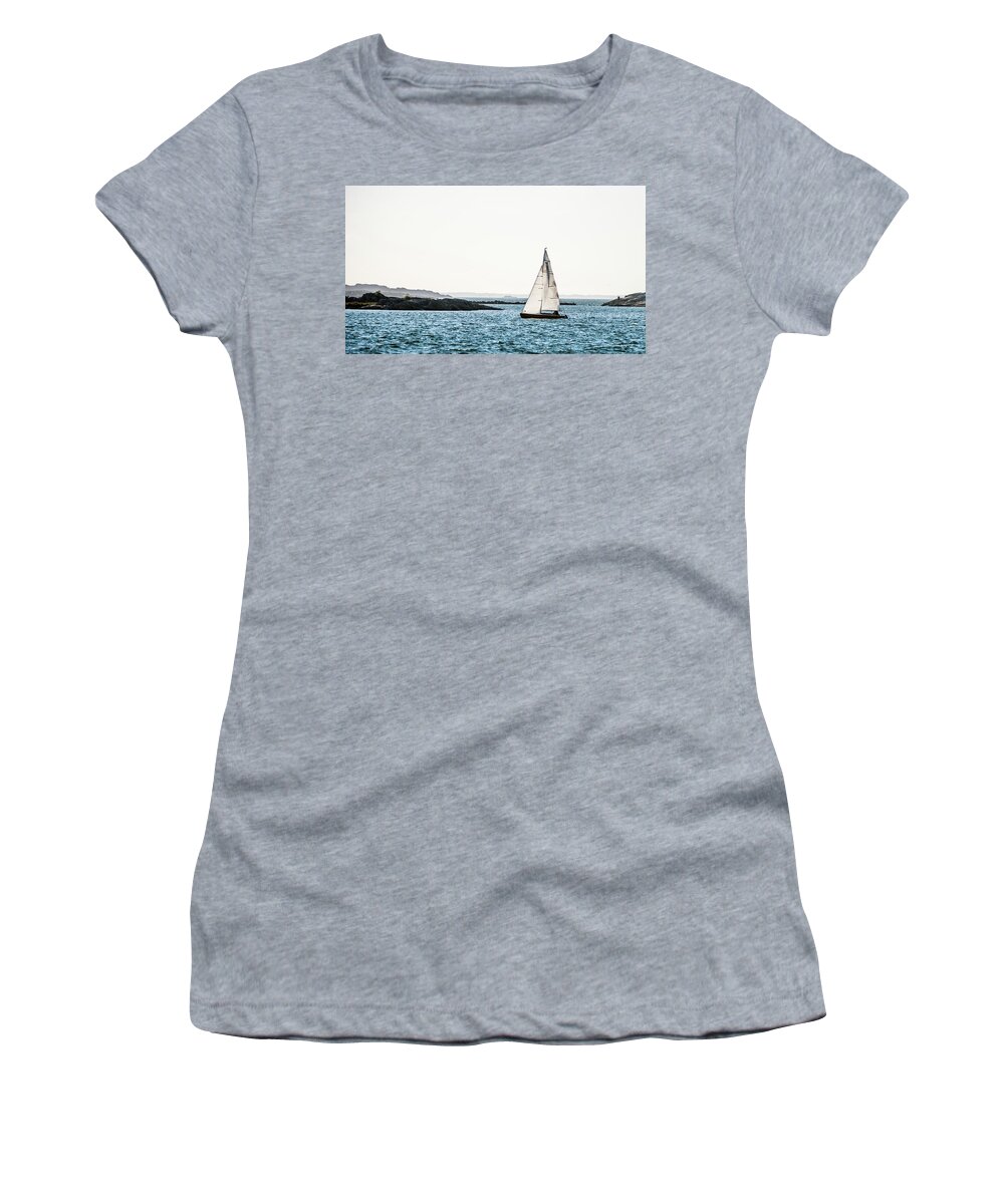 Archipelago Women's T-Shirt featuring the photograph Archipelago by Torbjorn Swenelius