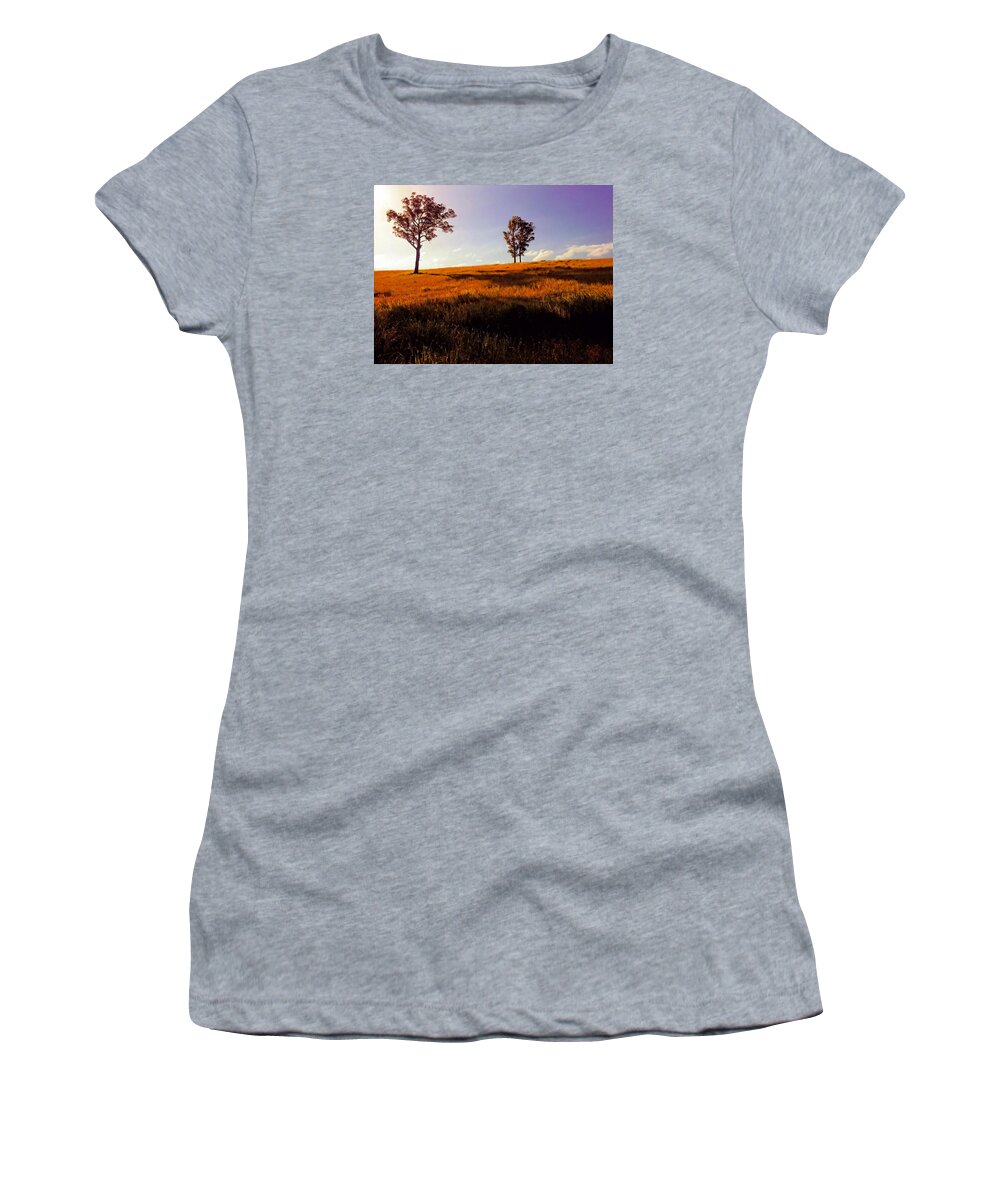 Nature Women's T-Shirt featuring the photograph Arfternoon Hills by Michael Blaine