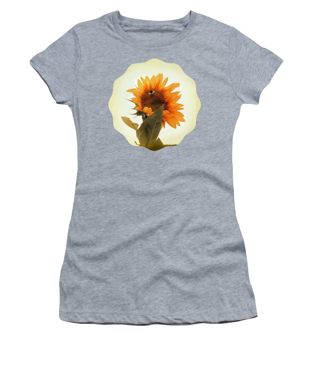 Bee Mine Women's T-Shirt featuring the photograph Bee Mine - Paint by Anita Faye